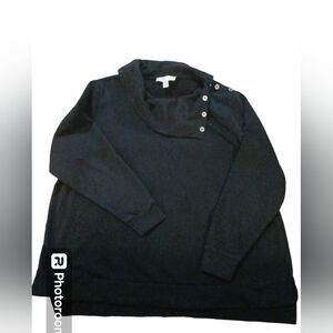 Michael Michael Kors womens black pullover.  Size 3XL.